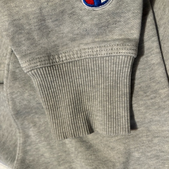 long sleeve champion hoodie with pocket - Picture 2 of 4